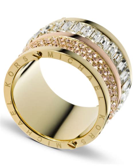 michael kors ring edelstahl|Michael Kors rings for women.